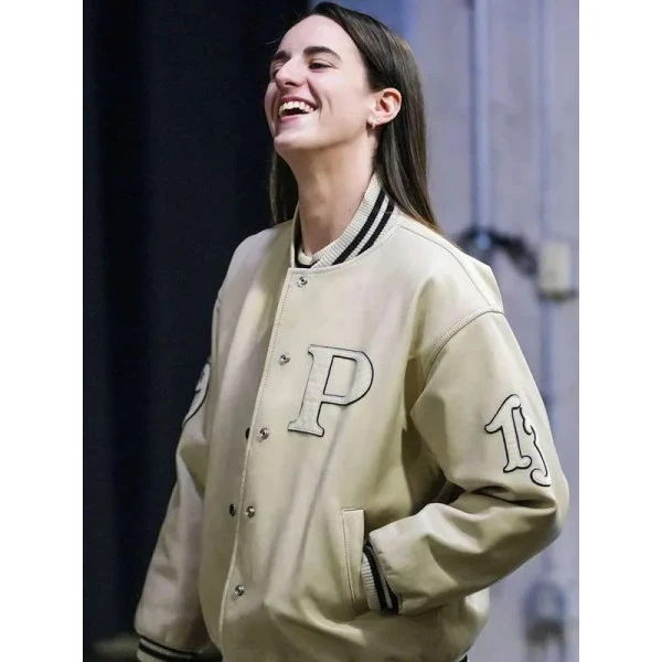 Caitlin Clark Letterman Jacket