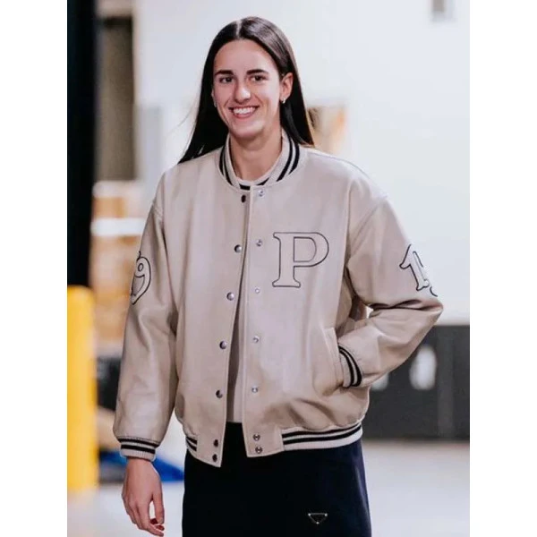 Caitlin Clark Letterman Jacket