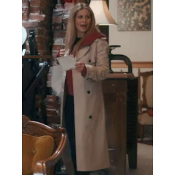 Candace Cameron Bure Timeless Tidings of Joy Trench Coat