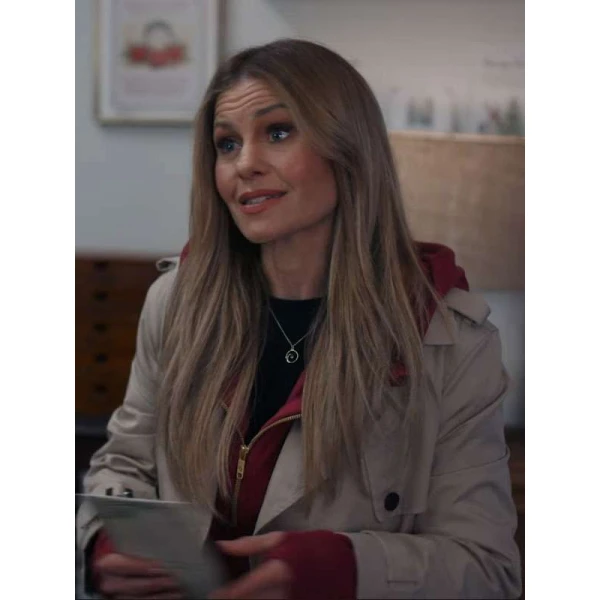 Candace Cameron Bure Timeless Tidings of Joy Trench Coat