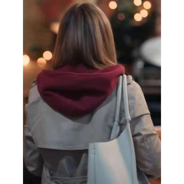 Candace Cameron Bure Timeless Tidings of Joy Trench Coat