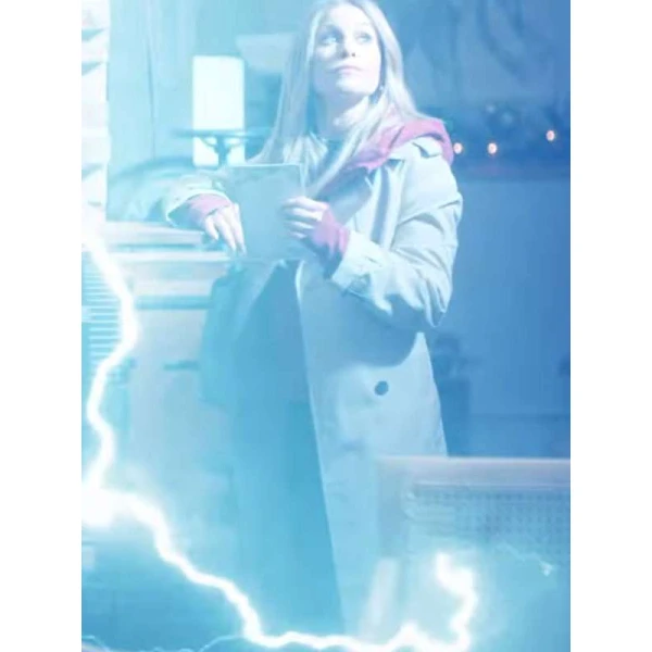 Candace Cameron Bure Timeless Tidings of Joy Trench Coat