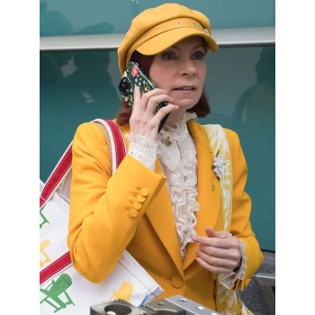 Carrie Preston Elsbeth S03 Yellow Blazer