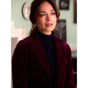 Cassandra Lee Murder in a Small Town Velvet Blazer