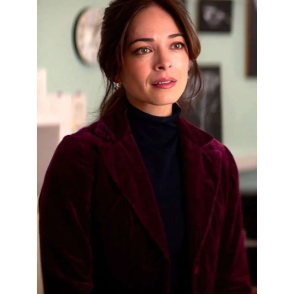 Cassandra Lee Murder in a Small Town Velvet Blazer