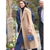 Catherine Kate Middleton Brown Wool Coat