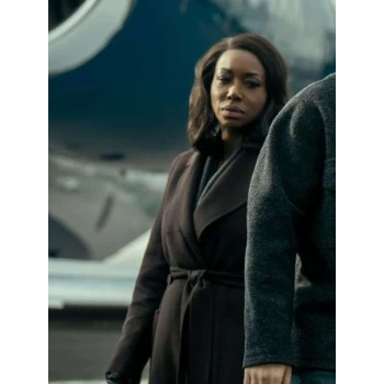 Catherine Weaver The Night Agent S03 Wool Coat