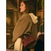 Champagne Problems 2025 Minka Kelly Coat