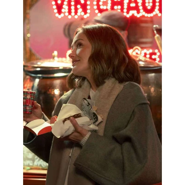 Champagne Problems 2025 Minka Kelly Coat