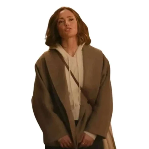 Champagne Problems 2025 Minka Kelly Coat