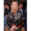 Charlize Theron Fashion Show 2025 Leather Jacket