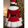 Charming Miss Santa Christmas Costume Coat