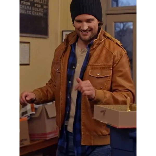 Chase Garland The Spirit of Christmas Station Brown Jacket