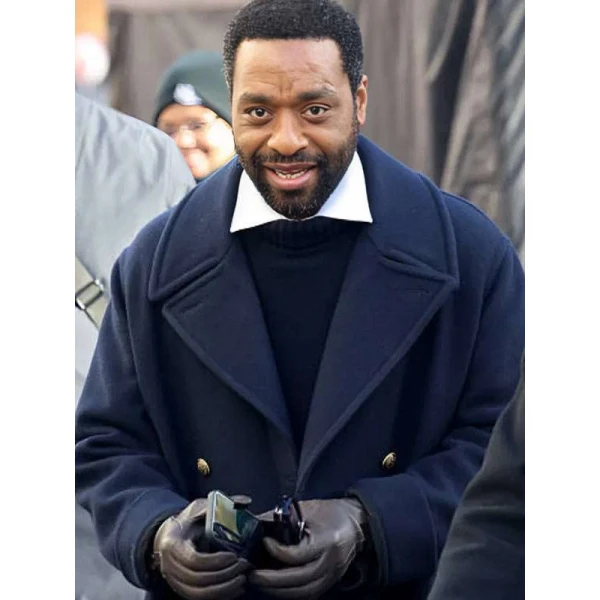 Chiwetel Ejiofor Bridget Jones Leicester Square Wool Coat