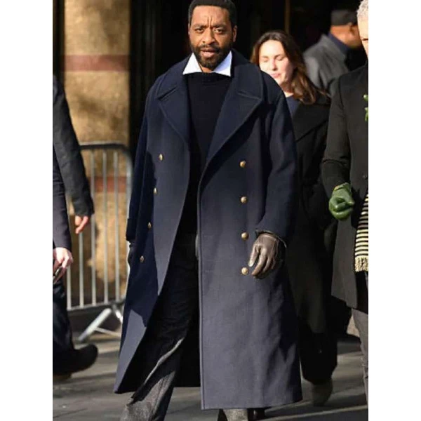 Chiwetel Ejiofor Bridget Jones Leicester Square Wool Coat