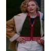 Chloë Grace Moretz Oh What Fun Shearling Leather Jacket
