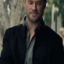 Chris Hemsworth Crime 101 Black Wool Jacket