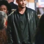 Chris Hemsworth Crime 101 Bomber Leather Jacket