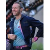 Chris Martin Coldplay Concert 2025 Blue Jacket