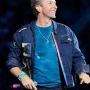 Chris Martin Coldplay Concert 2025 Blue Jacket