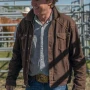 Chris Potter Heartland S11 Brown Cotton Jacket