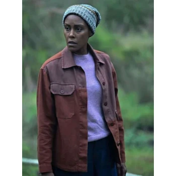 Christine Adams Hijack S02 Brown Jacket