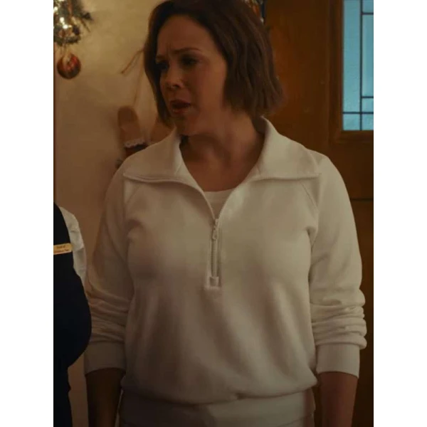 Christmas Above the Clouds Ella Neezer White Tracksuit