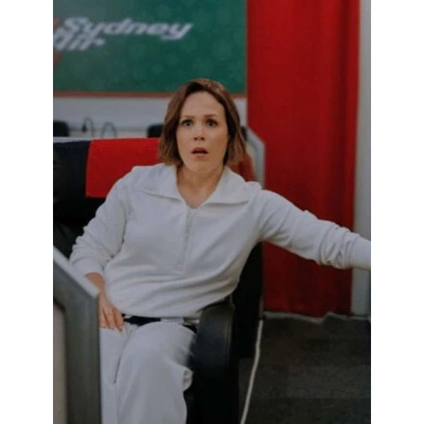 Christmas Above the Clouds Ella Neezer White Tracksuit