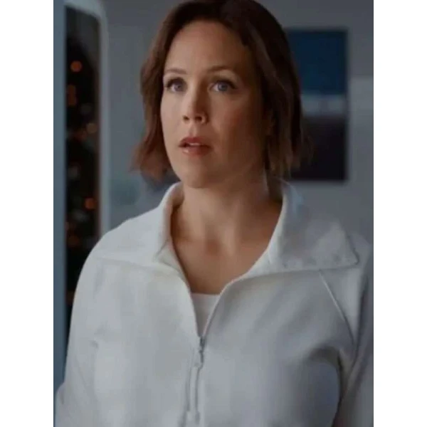 Christmas Above the Clouds Ella Neezer White Tracksuit