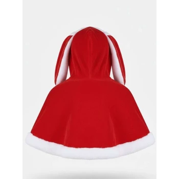 Christmas Bunny Hooded Cloak