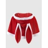 Christmas Bunny Hooded Cloak