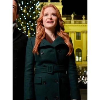 Christmas in Vienna Sarah Drew Green Coat