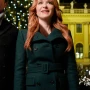 Christmas in Vienna Sarah Drew Green Coat