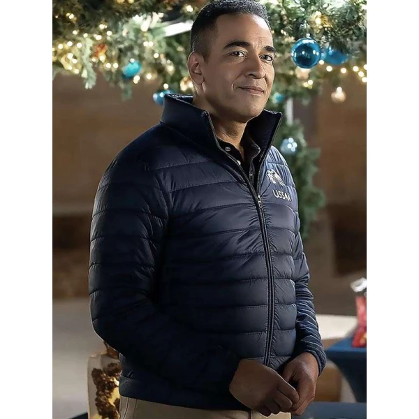 Christmas on Duty M. Serrano Puffer Jacket