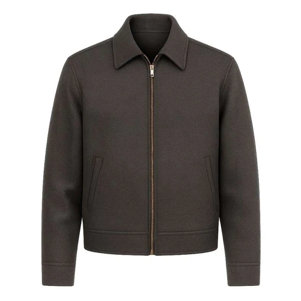 Christmas on Duty Peter Jacobson Grey Jacket