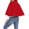 Christmas Red Crop Cape