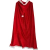 Christmas Red Hooded Santa Cloak