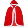 Christmas Red Santa Claus Hooded Cloak