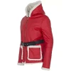 Christmas Red Santa Leather Jacket
