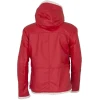 Christmas Red Santa Leather Jacket