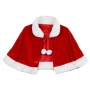 Christmas Red Velvet Santa Cape