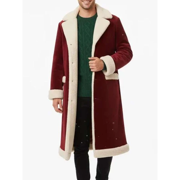 Christmas Tree Long Santa Coat