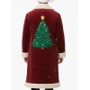 Christmas Tree Long Santa Coat