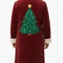 Christmas Tree Long Santa Coat
