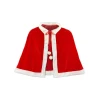 Christmas Velvet Shawl Cloak Cape