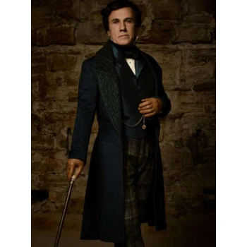Christoph Waltz Frankenstein Black Trench Coat