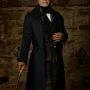 Christoph Waltz Frankenstein Black Trench Coat