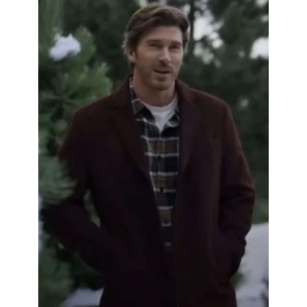 Christopher Russell A Christmas Prayer Brown Wool Coat Christopher Russell A Christmas Prayer Brown Wool Coat