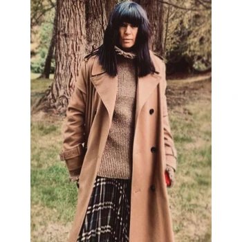 Claudia Winkleman The Celebrity Traitors S01 Trench Coat