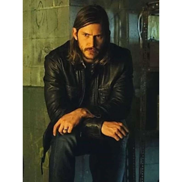 Clayton Danvers Bitten Black Leather Jacket Clayton Danvers Bitten Black Leather Jacket